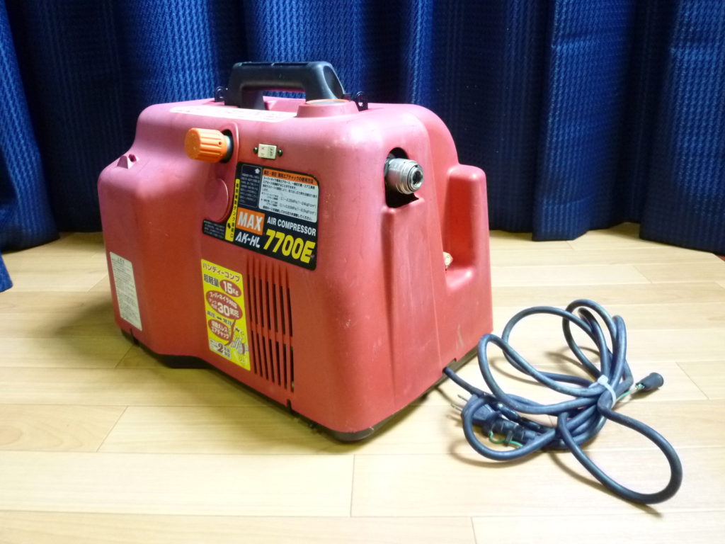 大阪市浪速区にてエアコンプレッサーを買取させて頂いたクリニーズの不用品買取事例