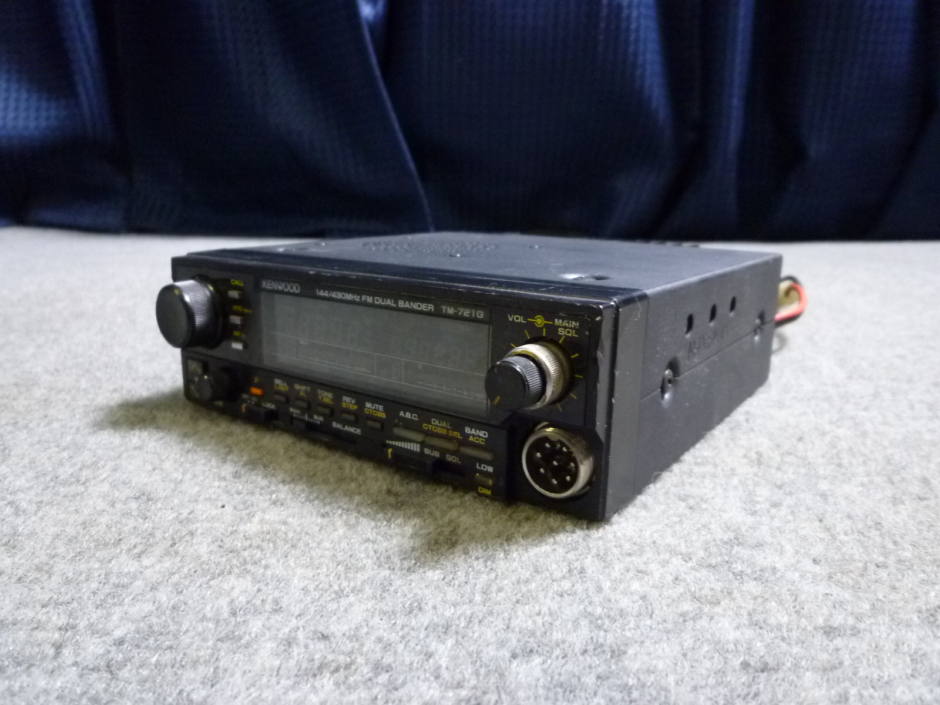 大阪市鶴見区にてKENWOOD ケンウッド TM-721GS FM DUAL BANDER無線機を買取させていただいたクリニーズの不用品買取事例