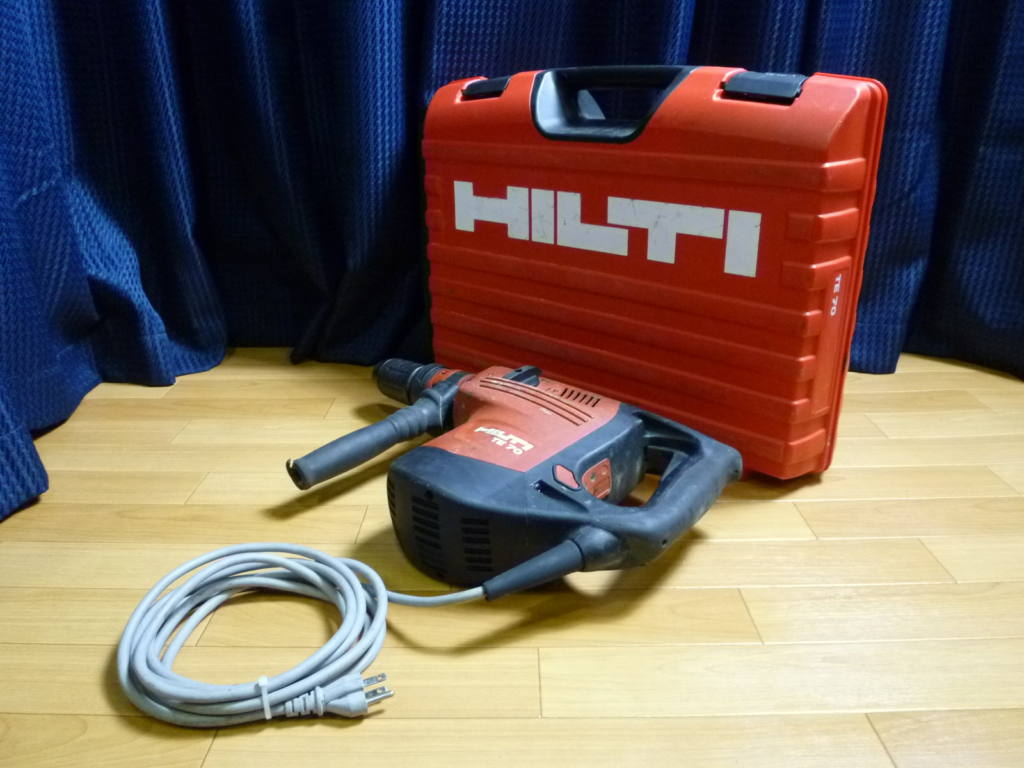 大阪府八尾市にてHILTI TE70ロータリーハンマーを買取させていただいたクリニーズの不用品買取事例