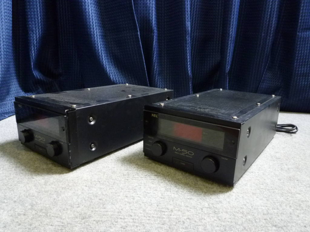 NEC 日本電気ホームエレクトロニクス株式会社 アンプ SINGLE CHANNEL AMPLIFIER MADEL M-50を買取させていただいたクリニーズの不用品買取事例