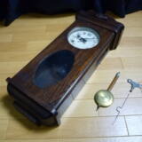 神戸市東灘区にてAICHITOKEI 愛知時計電機 KK NAGOYA 柱時計 振り子時計を買取させていただいたクリニーズの不用品買取事例