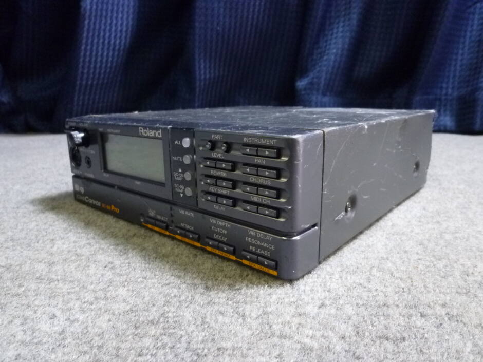 奈良県御所市にてRoland SOUND CANVAS SC-88Pro ローランド サウンドキャンバス 音源を買取させていただいたクリニーズの不用品買取事例