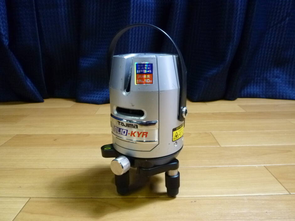 大阪府交野市にてTAJIMA BL10-KYR 墨出し器を買取させていただいた際の不用品買取事例