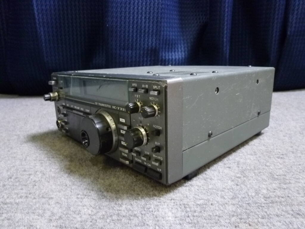 船井郡京丹波町にてICOM トランシーバー無線機 HF TRANSCEIVER IC731を買取させていただいたクリニーズの不用品買取事例