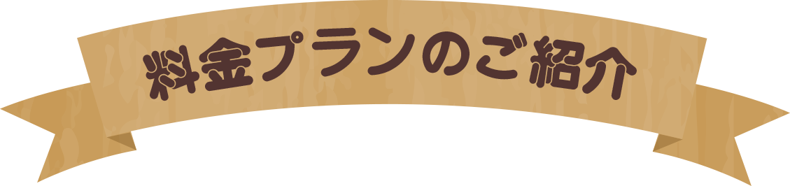 料金プランのご紹介