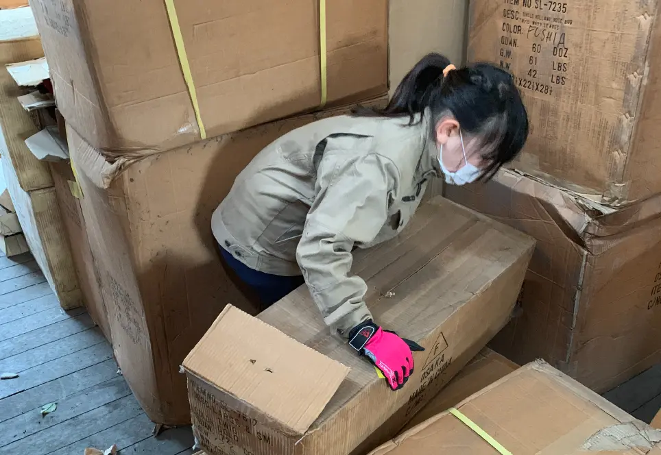 クリニーズの片付けスタッフ