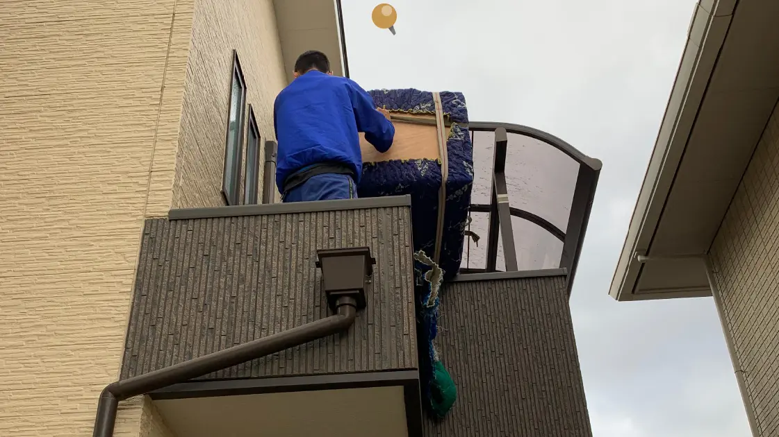 引越し専門会社によるプロの高品質な作業