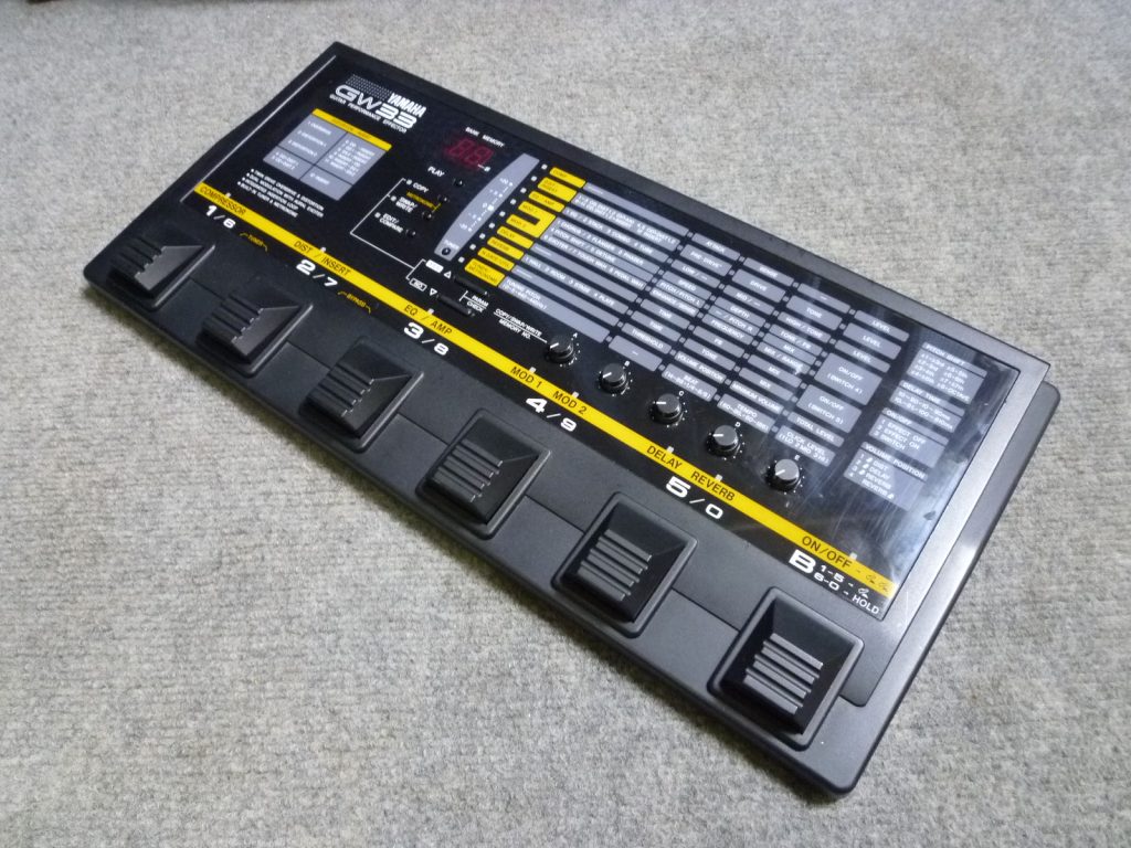 Yamaha ヤマハGW33 ギターマルチエフェクター YAMAHA GW33 Guitar Performance Effector | eBay