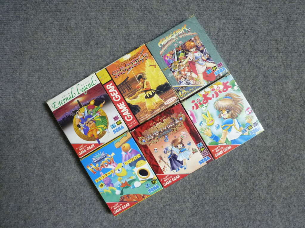 ゲームギアソフト6本セット