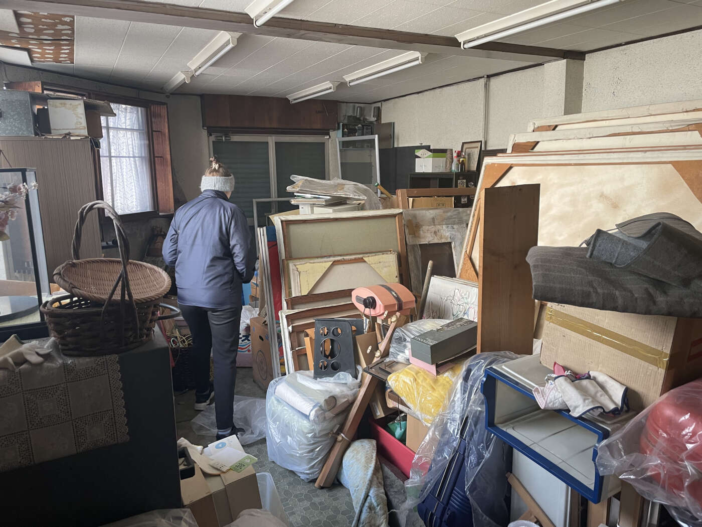 兵庫県西宮市 遺品整理 70代女性のお客様 不用品回収１