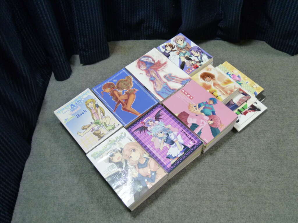 京都市下京区にて同人誌 紅魔小噺 長門セーフモード総集編など一式を買取させていただいたクリニーズの不用品買取事例