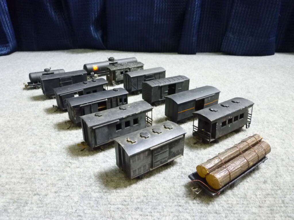 京都府向日市にて鉄道模型 貨物車両など13点を買取させていただいたクリニーズの買取事例