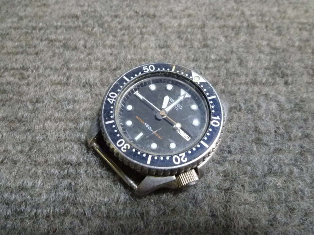 乙訓郡大山崎町にてSEIKO 6458-6000 クォーツ ダイバーズウオッチを買取させていただいたクリニーズの不用品買取事例