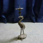 川辺郡猪名川町にて仏教 鶴亀 ろうそく仏壇仏具 燭台 亀鶴を買取させていただいたクリニーズの不用品買取事例