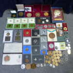 豊能郡豊能町にて記念メダル テクノコスモス オリンピックミュンヘン大会 EXPOなど一式を買取させていただいたクリニーズの不用品買取事例