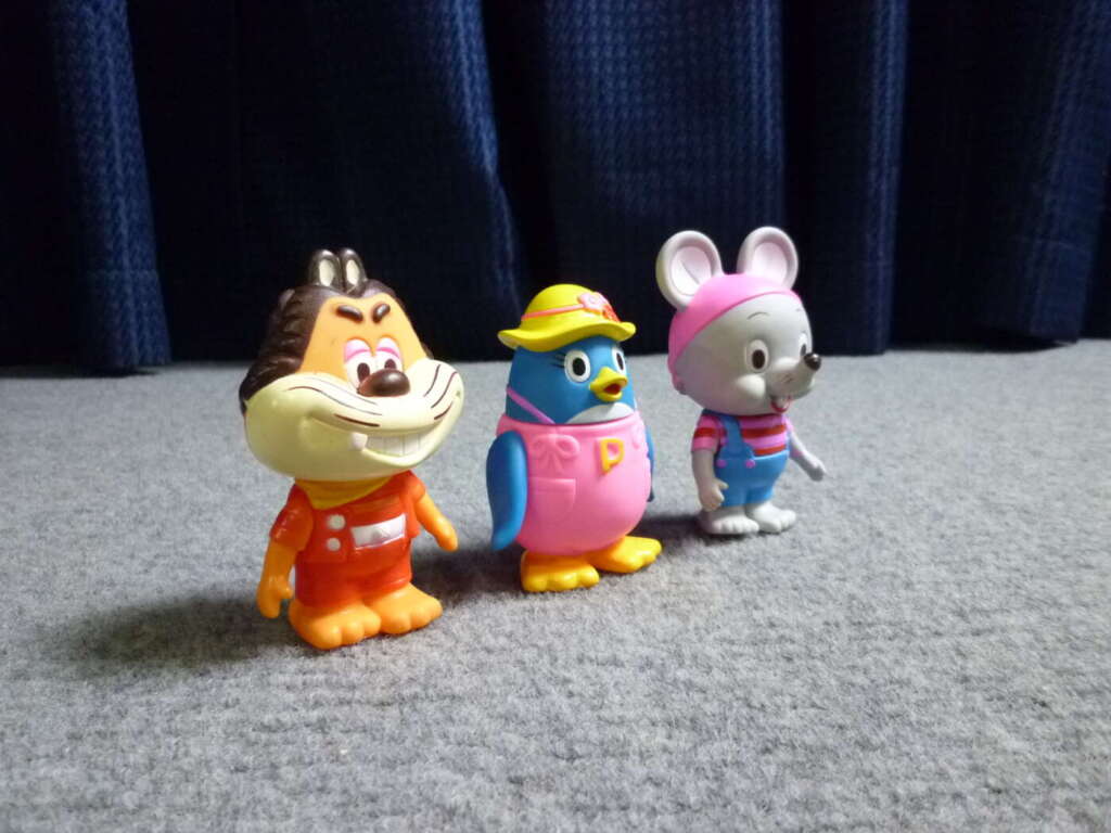 相楽郡精華町にてにこにこぷん じゃじゃ丸 ピッコロ ポロリ3体セット ソフビ おかあさんといっしょ フィギュアを買取させていただいたクリニーズの不用品買取事例