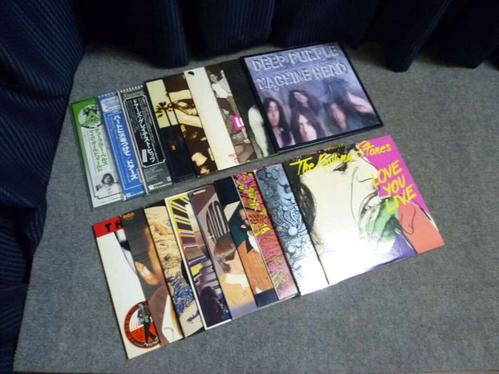 大阪市中央区にてDeep Purpleディープ・パープル マシン・ヘッド などアナログレコード16点セットを買取させていただいたクリニーズの不用品買取事例
