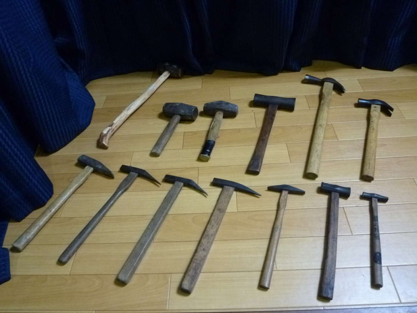 奈良県天理市にてトンカチ かなづち 13本セットを買取させていただいたクリニーズの不用品買取事例