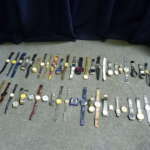 神戸市兵庫区にてミニーマウス腕時計など５０本セットを買取させていただいたクリニーズの不用品買取事例