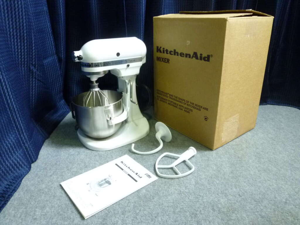 神戸市中央区にてキッチンエイドスタンドミキサ Kitchenaid KSM5 FMI製を買取させていただいたクリニーズの不用品買取事例