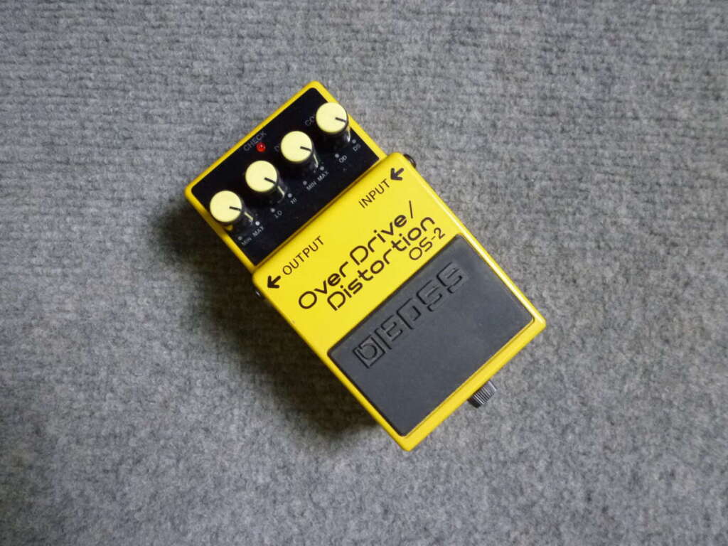 奈良県五條市にてOS-2 エフェクターBOSS OverDrive Distortionを買取させていただいたクリニーズの不用品買取事例