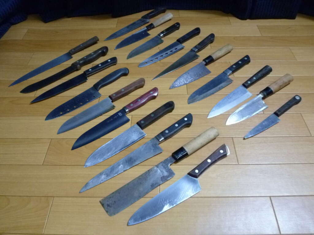 兵庫県神戸市にて料理包丁 モリブデンバナジウム鋼 MISONO GERMAN CUT など20本セットを買取させていただいたクリニーズの不用品買取事例