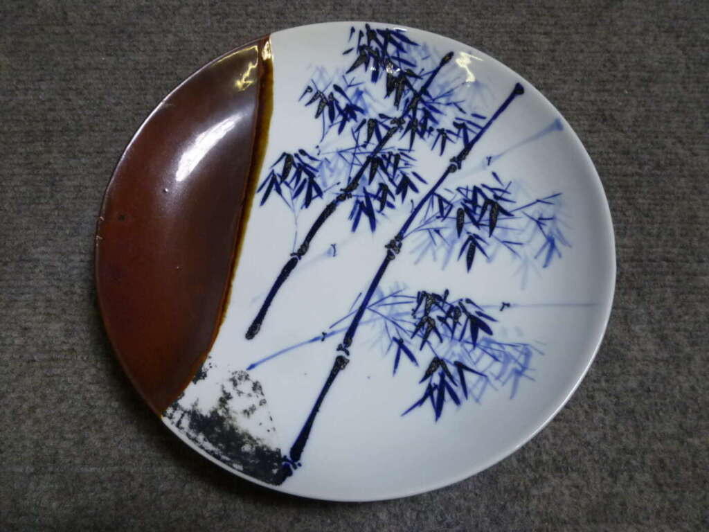 大阪市浪速区にて絵皿 竹 儀光佑を買取させていただいたクリニーズの不用品買取事例