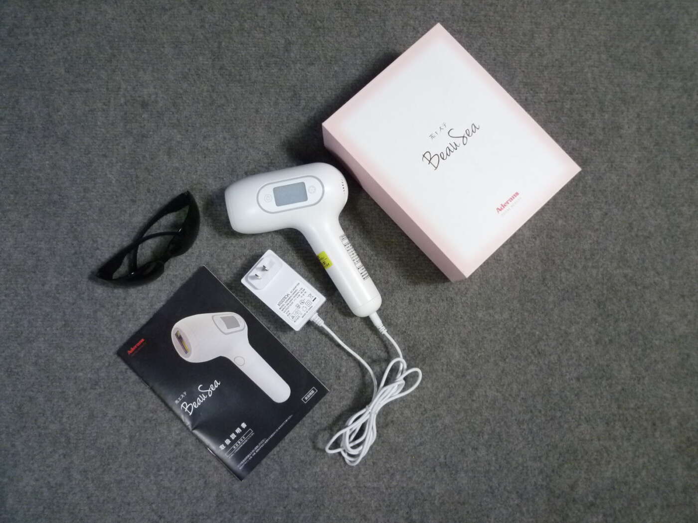 大阪市住之江区にてアデランス 光エステ Beau Sea ビューシー 脱毛器を買取させていただいたクリニーズの不用品買取事例