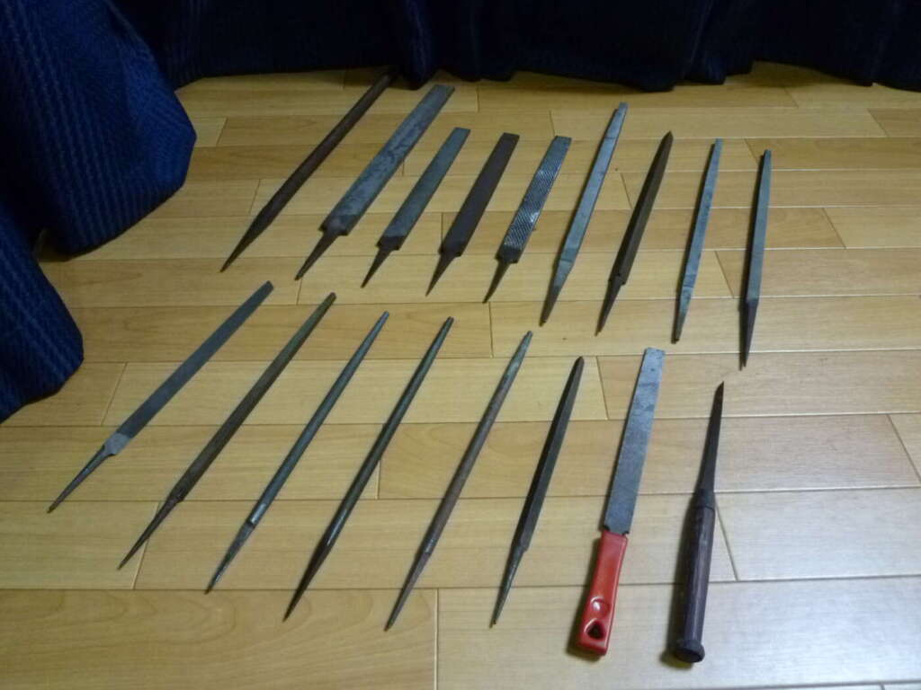 京都府綾部市にてやすり 棒やすりなど 17本セットを買取させていただいたクリニーズの不用品買取事例