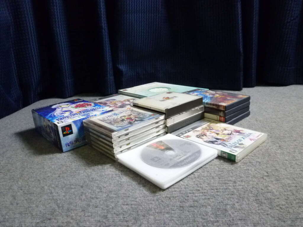 大阪府岸和田市にて幻想水滸伝２などPS用 PS2用 PS3用ソフト２６種類セットを買取させていただいたクリニーズの不用品買取事例
