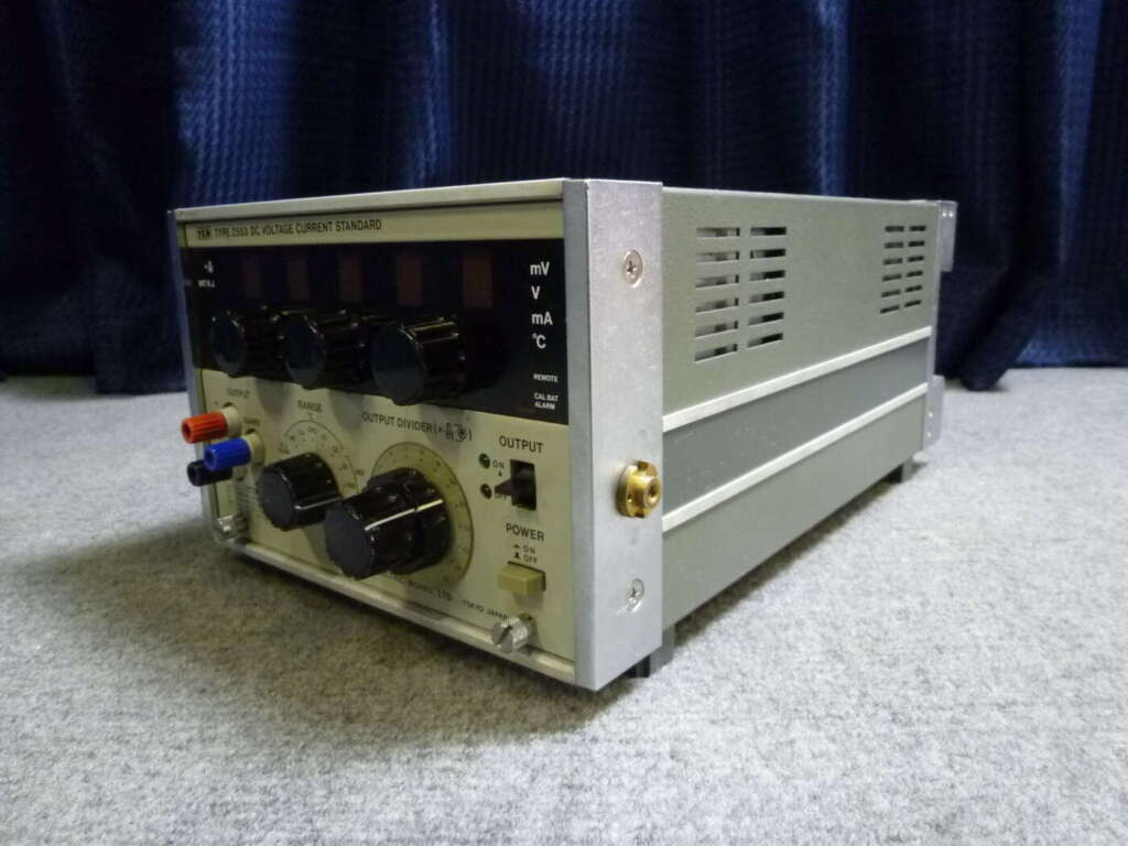 高市郡高取町にて直流標準電圧電流発生器 YOKOGAWA 2553 Direct-current standard voltage current generatorを買取させていただいたクリニーズの不用品買取事例
