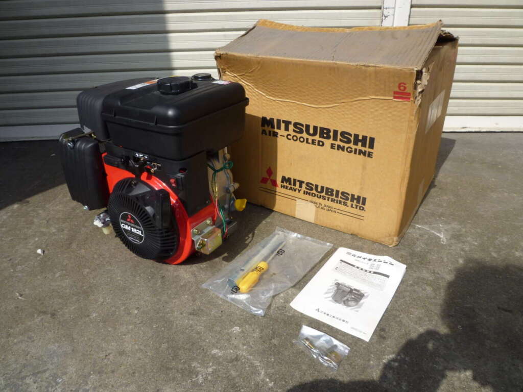 神戸市灘区にて三菱 MITSUBISHI GM 182L ガソリンエンジンを買取させていただいたクリニーズの不用品買取事例